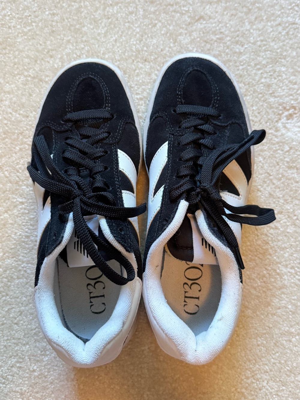 Black & White New Balance CT302 Sneakers